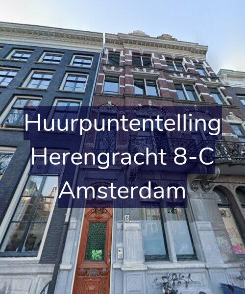 Foto gevel Huurpuntentelling voor Herengracht 8-C, Amsterdam