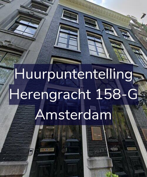 Foto gevel Huurpuntentelling voor Herengracht 158-G, Amsterdam