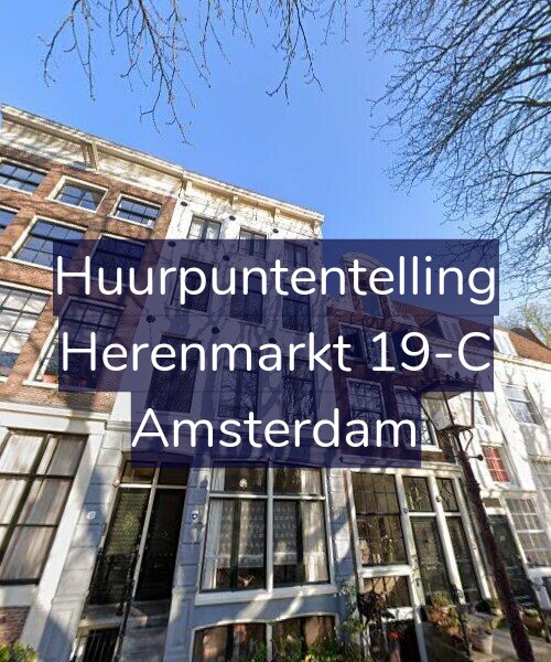 Foto gevel Huurpuntentelling voor Herenmarkt 19-C, Amsterdam