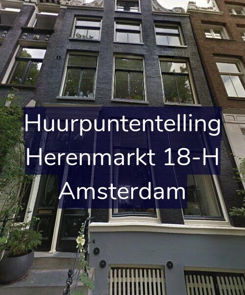 Foto gevel Huurpuntentelling voor Herenmarkt 18-H, Amsterdam