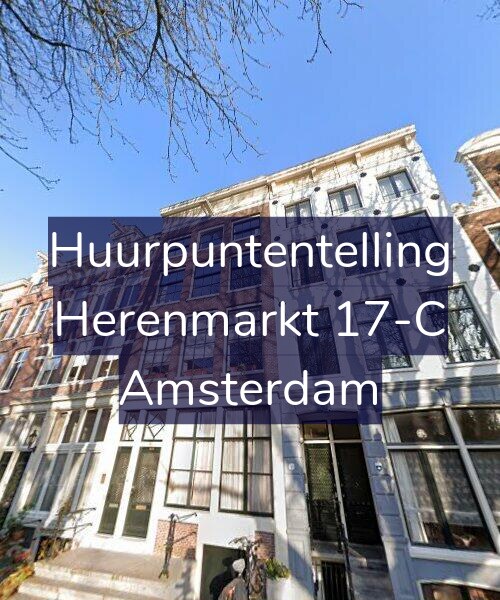 Foto gevel Huurpuntentelling voor Herenmarkt 17-C, Amsterdam