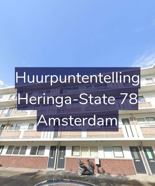 Foto gevel Huurpuntentelling voor Heringa-State 78, Amsterdam