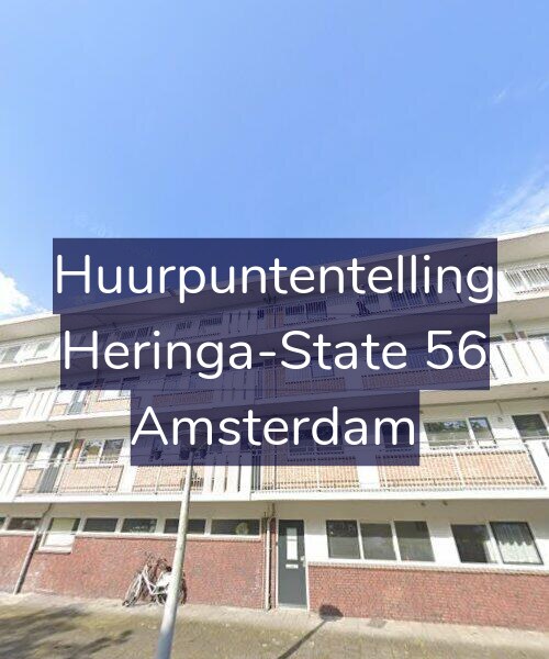Foto gevel Huurpuntentelling voor Heringa-State 56, Amsterdam