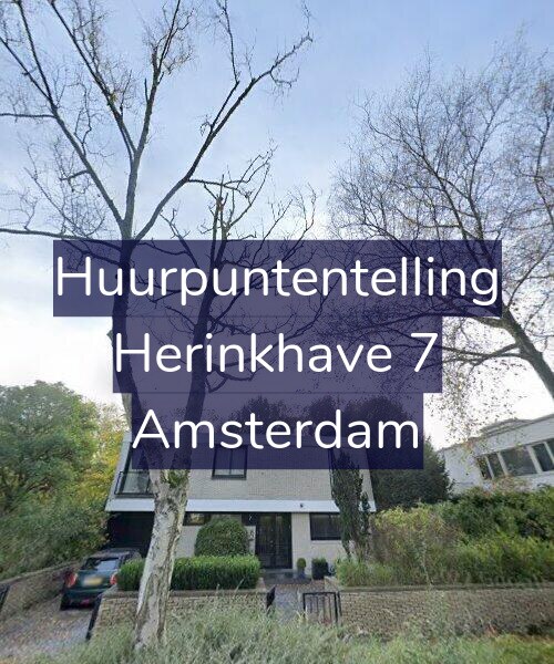 Foto gevel Huurpuntentelling voor Herinkhave 7, Amsterdam