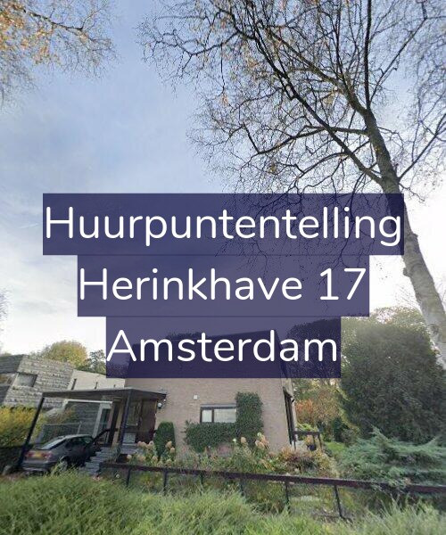 Foto gevel Huurpuntentelling voor Herinkhave 17, Amsterdam