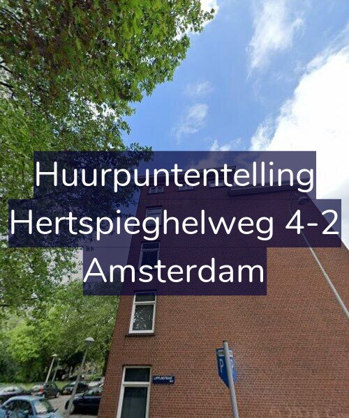 Foto gevel Huurpuntentelling voor Hertspieghelweg 4-2, Amsterdam