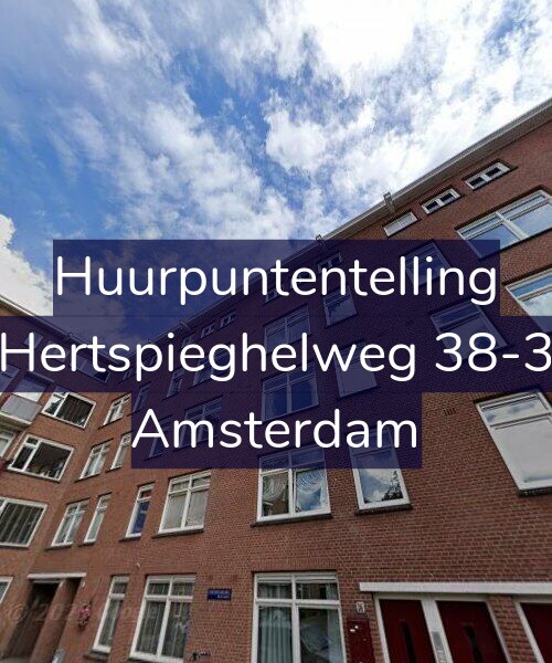 Foto gevel Huurpuntentelling voor Hertspieghelweg 38-3, Amsterdam