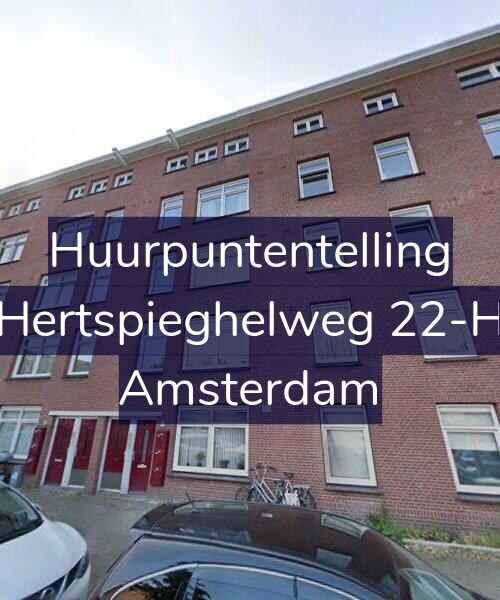 Foto gevel Huurpuntentelling voor Hertspieghelweg 22-H, Amsterdam