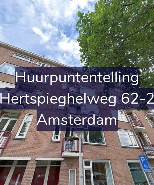 Foto gevel Huurpuntentelling voor Hertspieghelweg 62-2, Amsterdam