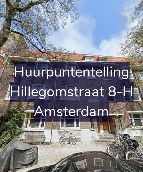 Foto gevel Huurpuntentelling voor Hillegomstraat 8-H, Amsterdam
