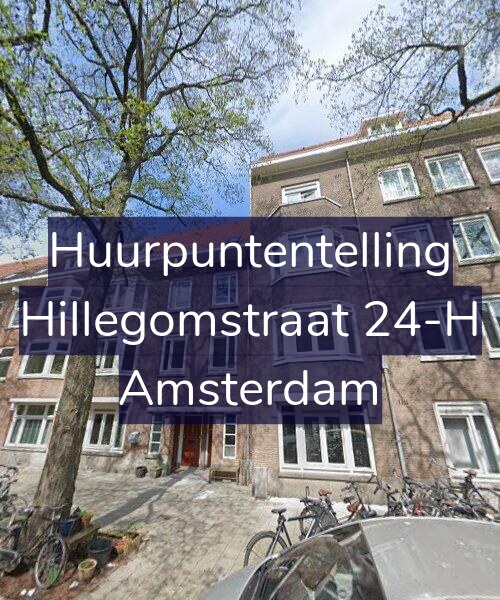 Foto gevel Huurpuntentelling voor Hillegomstraat 24-H, Amsterdam