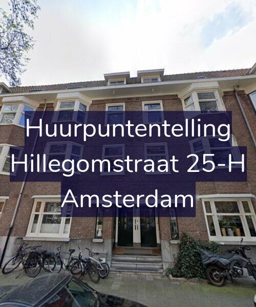 Foto gevel Huurpuntentelling voor Hillegomstraat 25-H, Amsterdam