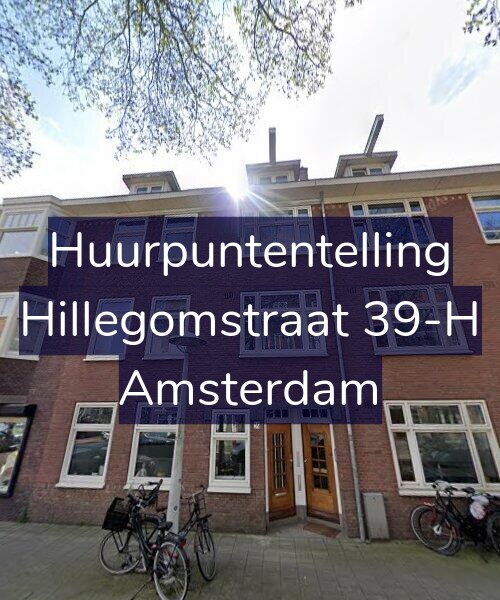 Foto gevel Huurpuntentelling voor Hillegomstraat 39-H, Amsterdam