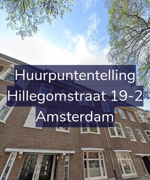 Foto gevel Huurpuntentelling voor Hillegomstraat 19-2, Amsterdam