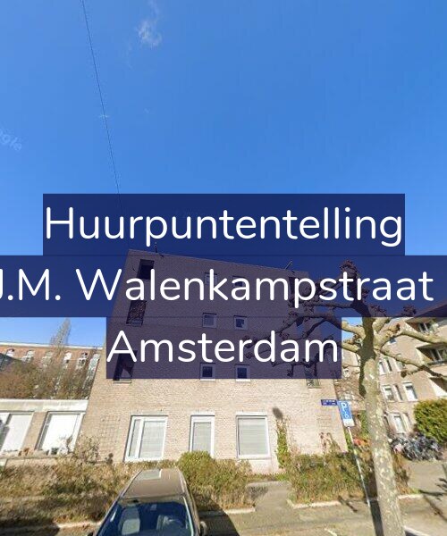 Foto gevel Huurpuntentelling voor H.J.M. Walenkampstraat 57, Amsterdam
