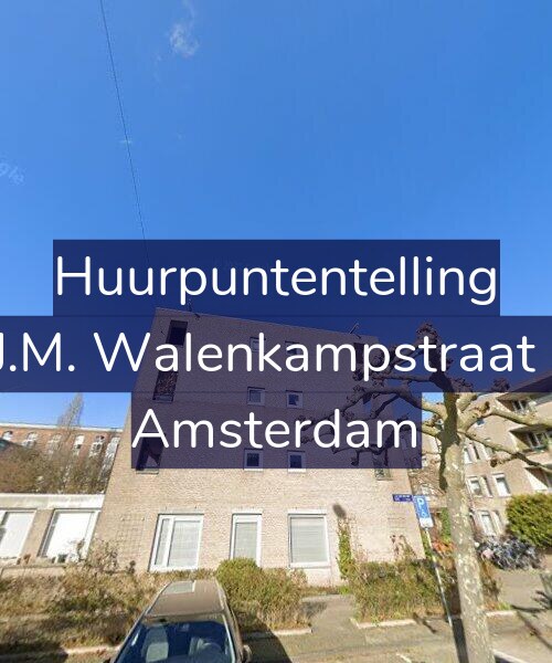 Foto gevel Huurpuntentelling voor H.J.M. Walenkampstraat 55, Amsterdam