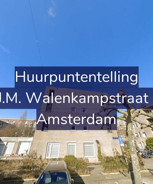Foto gevel Huurpuntentelling voor H.J.M. Walenkampstraat 71, Amsterdam