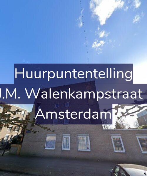 Foto gevel Huurpuntentelling voor H.J.M. Walenkampstraat 41, Amsterdam