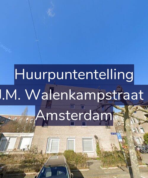 Foto gevel Huurpuntentelling voor H.J.M. Walenkampstraat 67, Amsterdam