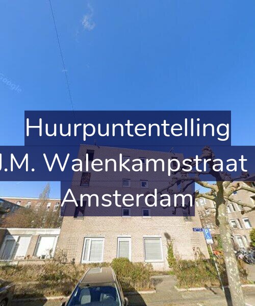 Foto gevel Huurpuntentelling voor H.J.M. Walenkampstraat 69, Amsterdam