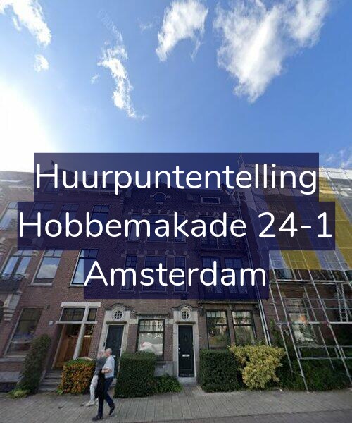 Foto gevel Huurpuntentelling voor Hobbemakade 24-1, Amsterdam