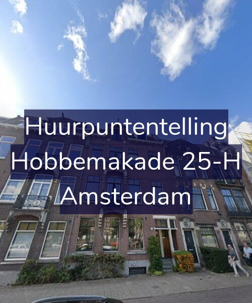 Foto gevel Huurpuntentelling voor Hobbemakade 25-H, Amsterdam