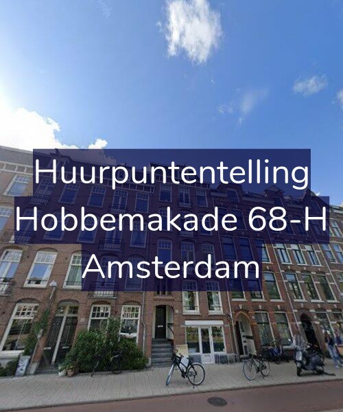 Foto gevel Huurpuntentelling voor Hobbemakade 68-H, Amsterdam