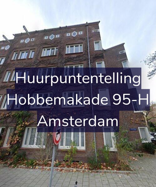 Foto gevel Huurpuntentelling voor Hobbemakade 95-H, Amsterdam