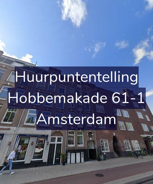 Foto gevel Huurpuntentelling voor Hobbemakade 61-1, Amsterdam