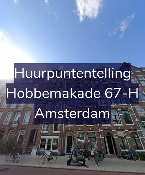 Foto gevel Huurpuntentelling voor Hobbemakade 67-H, Amsterdam
