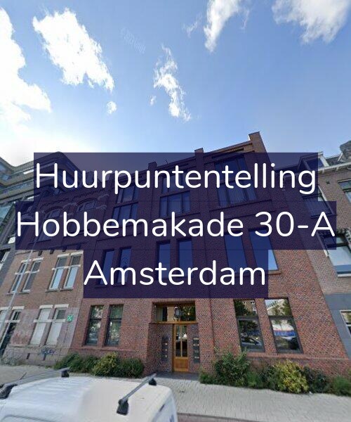 Foto gevel Huurpuntentelling voor Hobbemakade 30-A, Amsterdam