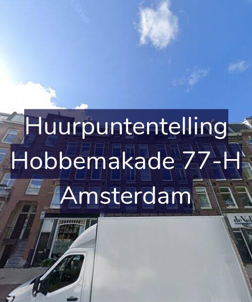 Foto gevel Huurpuntentelling voor Hobbemakade 77-H, Amsterdam