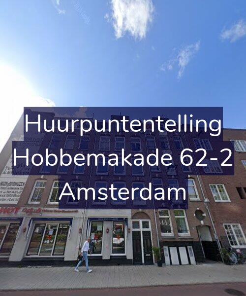 Foto gevel Huurpuntentelling voor Hobbemakade 62-2, Amsterdam