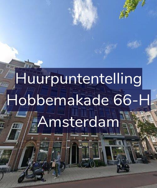 Foto gevel Huurpuntentelling voor Hobbemakade 66-H, Amsterdam