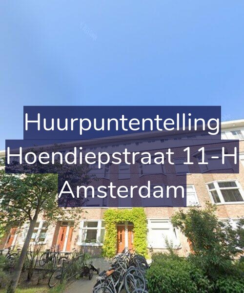 Foto gevel Huurpuntentelling voor Hoendiepstraat 11-H, Amsterdam