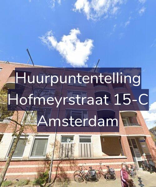 Foto gevel Huurpuntentelling voor Hofmeyrstraat 15-C, Amsterdam