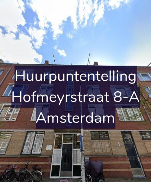 Foto gevel Huurpuntentelling voor Hofmeyrstraat 8-A, Amsterdam