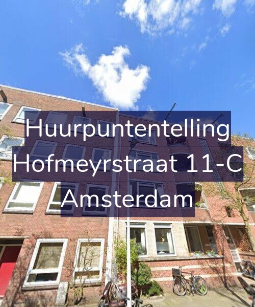 Foto gevel Huurpuntentelling voor Hofmeyrstraat 11-C, Amsterdam
