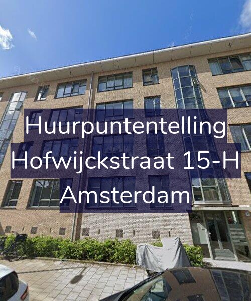 Foto gevel Huurpuntentelling voor Hofwijckstraat 15-H, Amsterdam