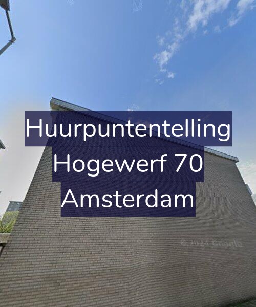 Foto gevel Huurpuntentelling voor Hogewerf 70, Amsterdam