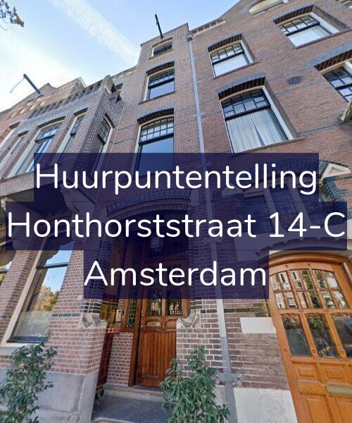 Foto gevel Huurpuntentelling voor Honthorststraat 14-C, Amsterdam