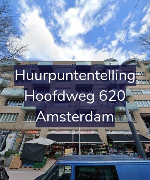 Foto gevel Huurpuntentelling voor Hoofdweg 620, Amsterdam