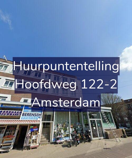 Foto gevel Huurpuntentelling voor Hoofdweg 122-2, Amsterdam