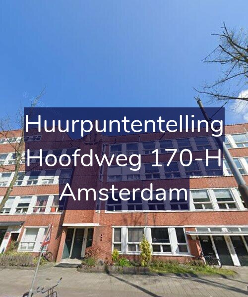 Foto gevel Huurpuntentelling voor Hoofdweg 170-H, Amsterdam