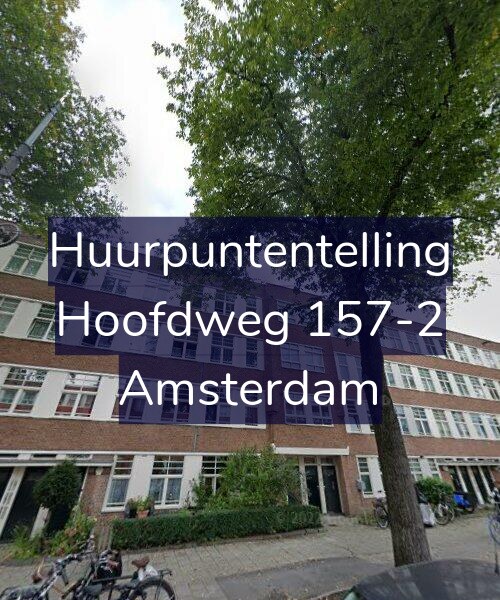 Foto gevel Huurpuntentelling voor Hoofdweg 157-2, Amsterdam