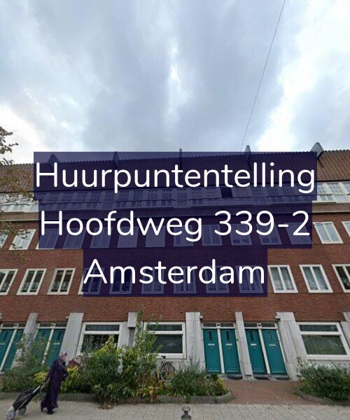 Foto gevel Huurpuntentelling voor Hoofdweg 339-2, Amsterdam