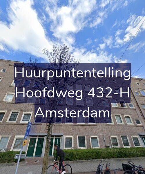 Foto gevel Huurpuntentelling voor Hoofdweg 432-H, Amsterdam