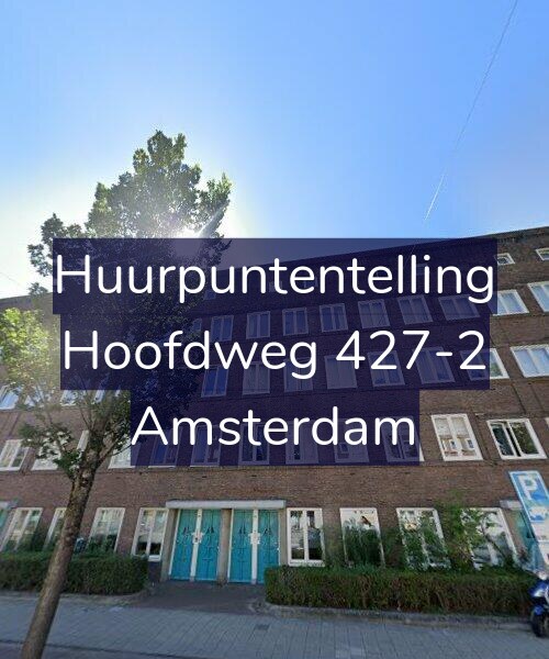 Foto gevel Huurpuntentelling voor Hoofdweg 427-2, Amsterdam