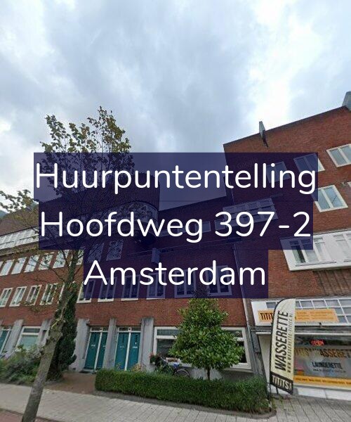 Foto gevel Huurpuntentelling voor Hoofdweg 397-2, Amsterdam