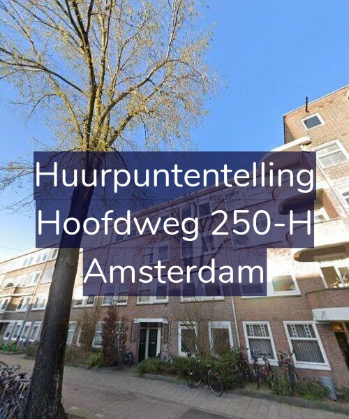 Foto gevel Huurpuntentelling voor Hoofdweg 250-H, Amsterdam
